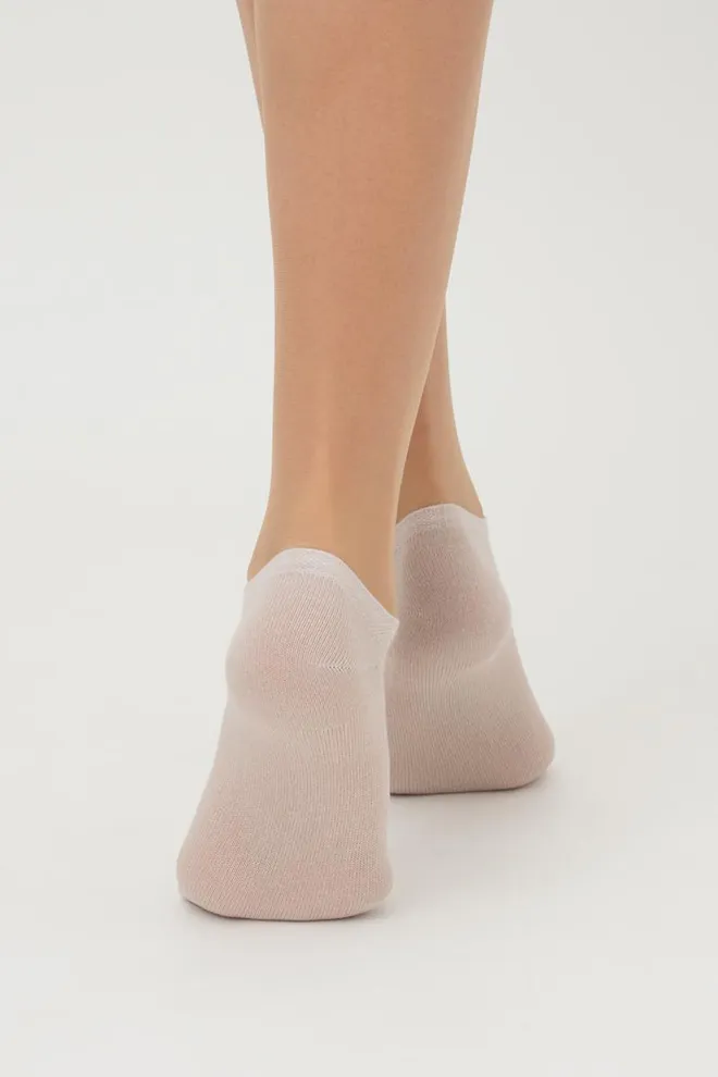 Шкарпетки жіночі короткі Ws1 classic Giulia 2 пари (moonlight/blushing bride)