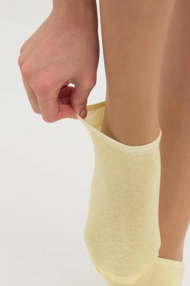 Носки женские короткие Ws1 classic Giulia 2 пары (pastel turquoise/light yellow)