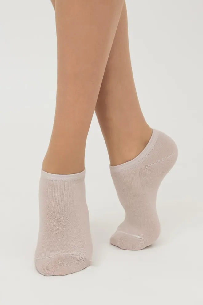 Шкарпетки жіночі короткі Ws1 classic Giulia 2 пари (moonlight/blushing bride)