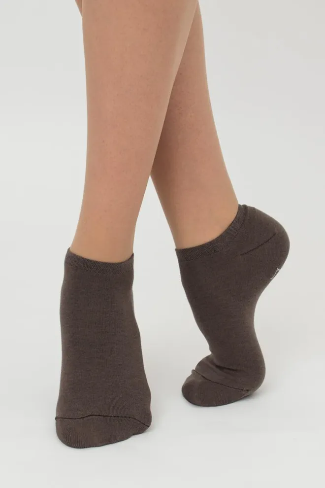 Носки женские короткие Ws1 classic Giulia 2 пары (haze/iron)