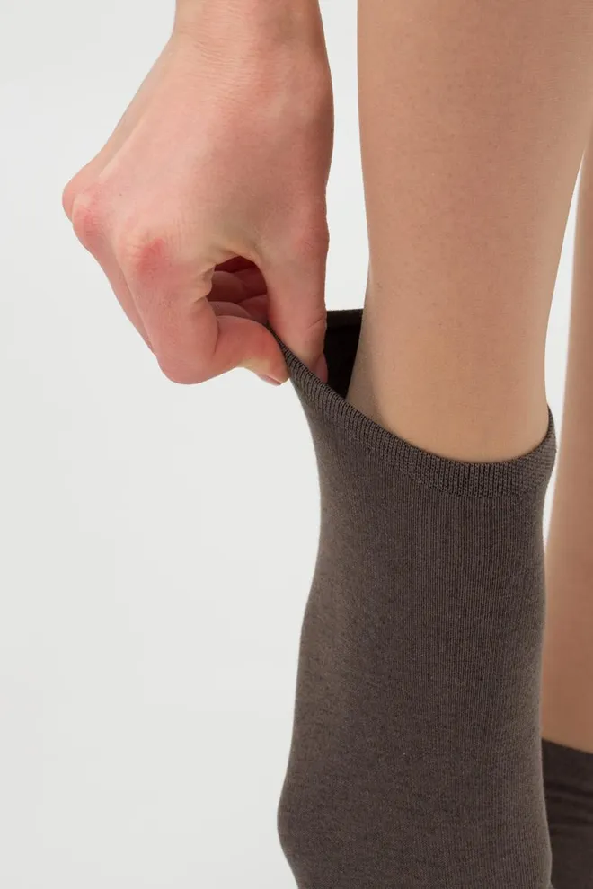 Носки женские короткие Ws1 classic Giulia 2 пары (haze/iron)