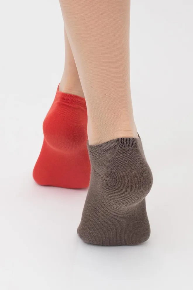 Носки женские короткие Ws1 classic Giulia 2 пары (haze/ceramite)