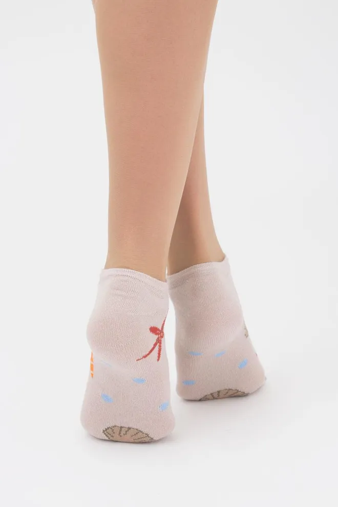 Носки женские невидимые Ws1 marine 010 Giulia (moonlight)