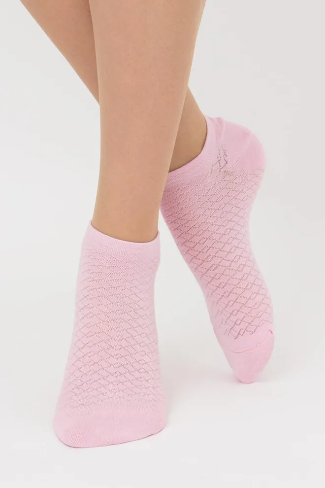 Набор цветных женских носков WS1 SET 2 Giulia 5 пар (white/pearl/silver)