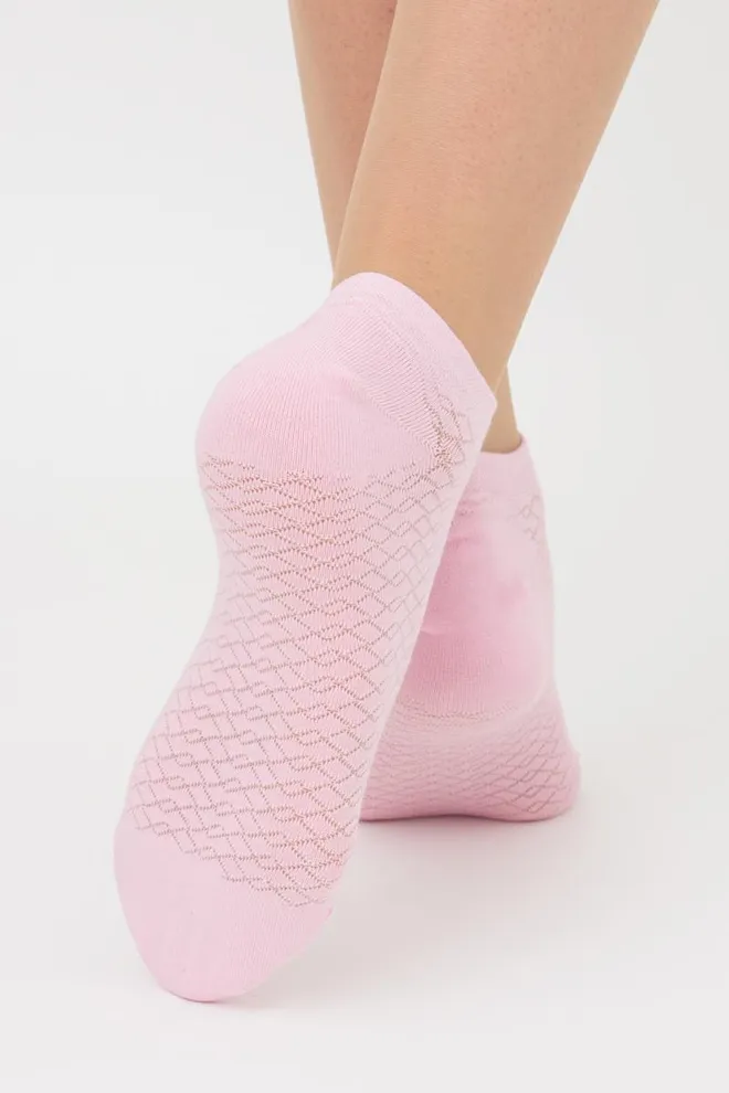 Набор цветных женских носков WS1 SET 2 Giulia 5 пар (white/pearl/silver)