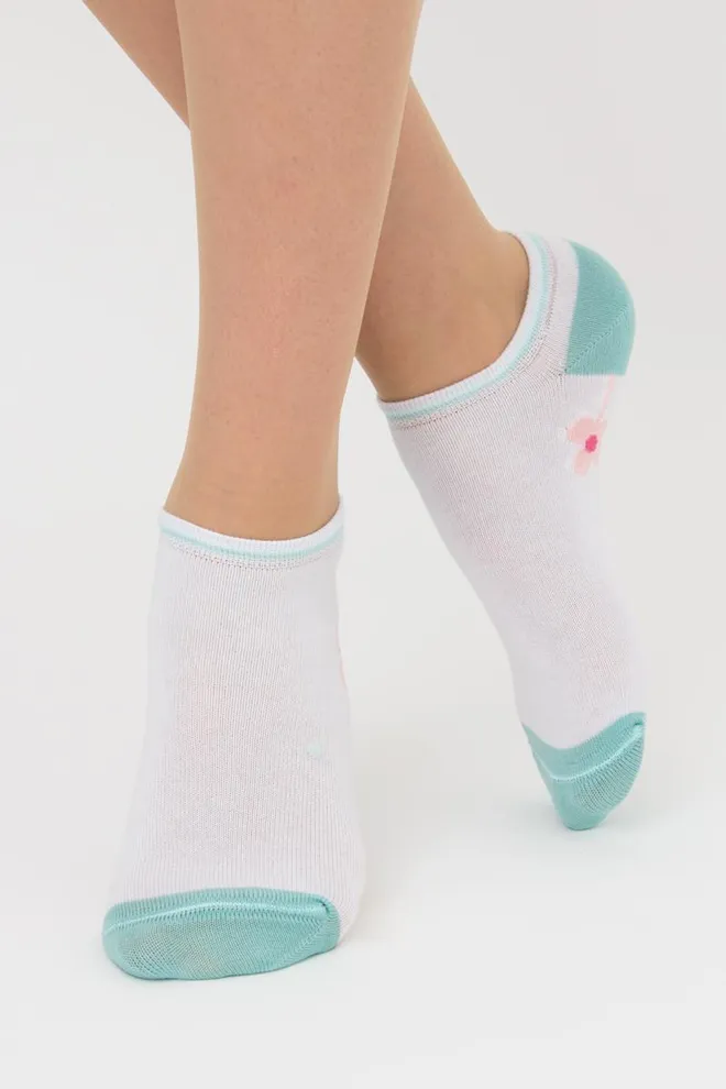 Набор цветных женских носков WS1 SET 4 Giulia 5 пар (white)