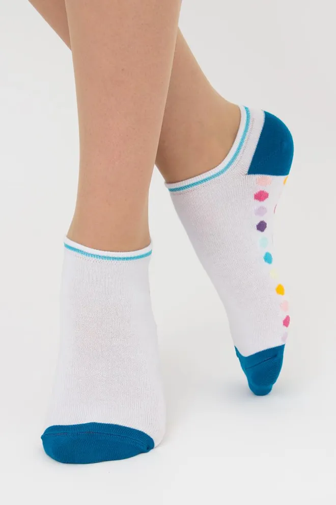 Набор цветных женских носков WS1 SET 4 Giulia 5 пар (white)