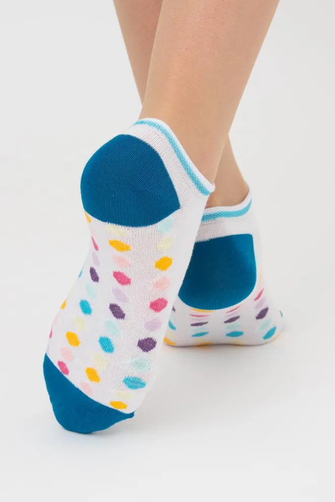 Набор цветных женских носков WS1 SET 4 Giulia 5 пар (white)