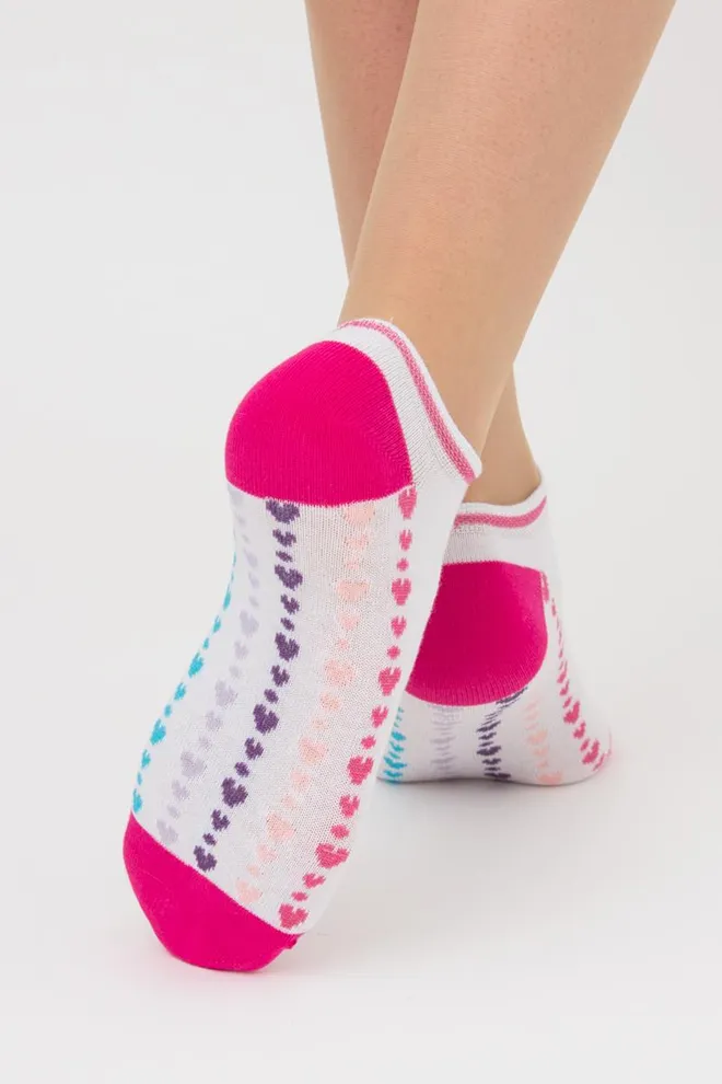 Набор цветных женских носков WS1 SET 4 Giulia 5 пар (white)