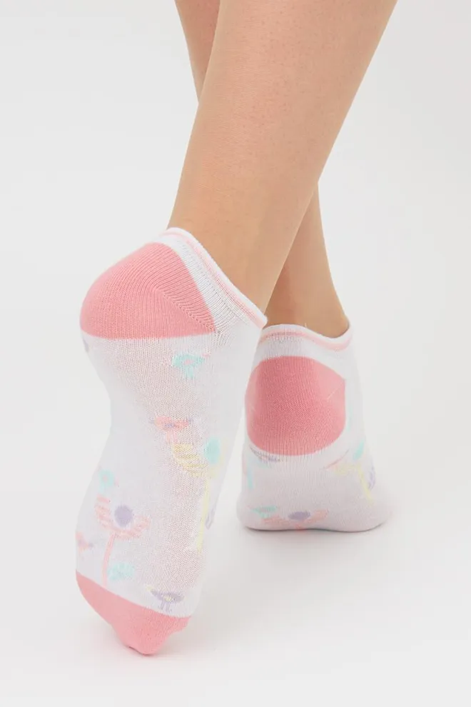 Набор цветных женских носков WS1 SET 4 Giulia 5 пар (white)