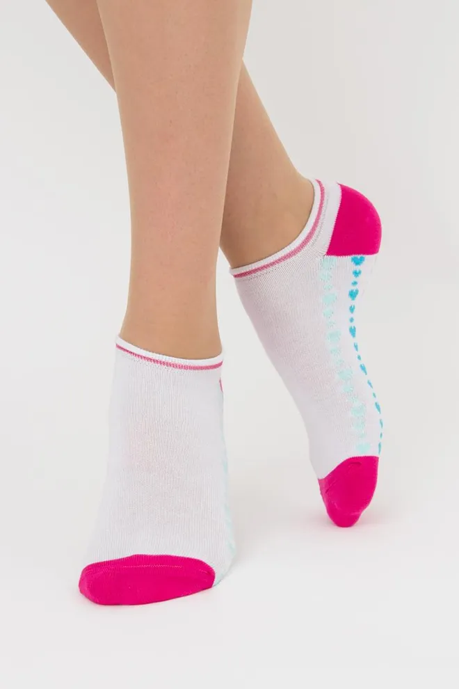 Набор цветных женских носков WS1 SET 4 Giulia 5 пар (white)