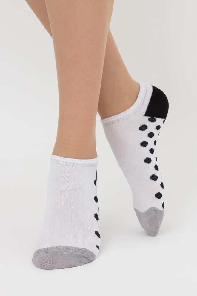 Набор цветных женских носков WS1 SET 5 Giulia 4 пар (white)