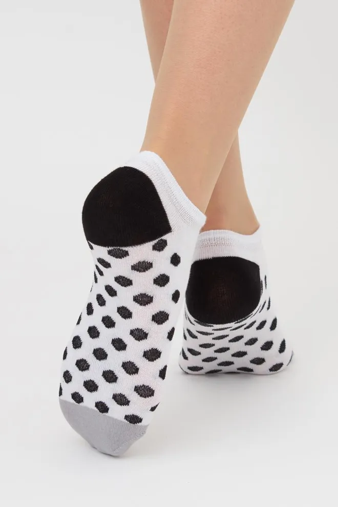 Набор цветных женских носков WS1 SET 5 Giulia 4 пар (white)