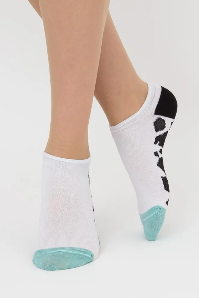 Набор цветных женских носков WS1 SET 5 Giulia 4 пар (white)