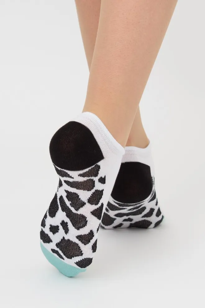 Набор цветных женских носков WS1 SET 5 Giulia 4 пар (white)