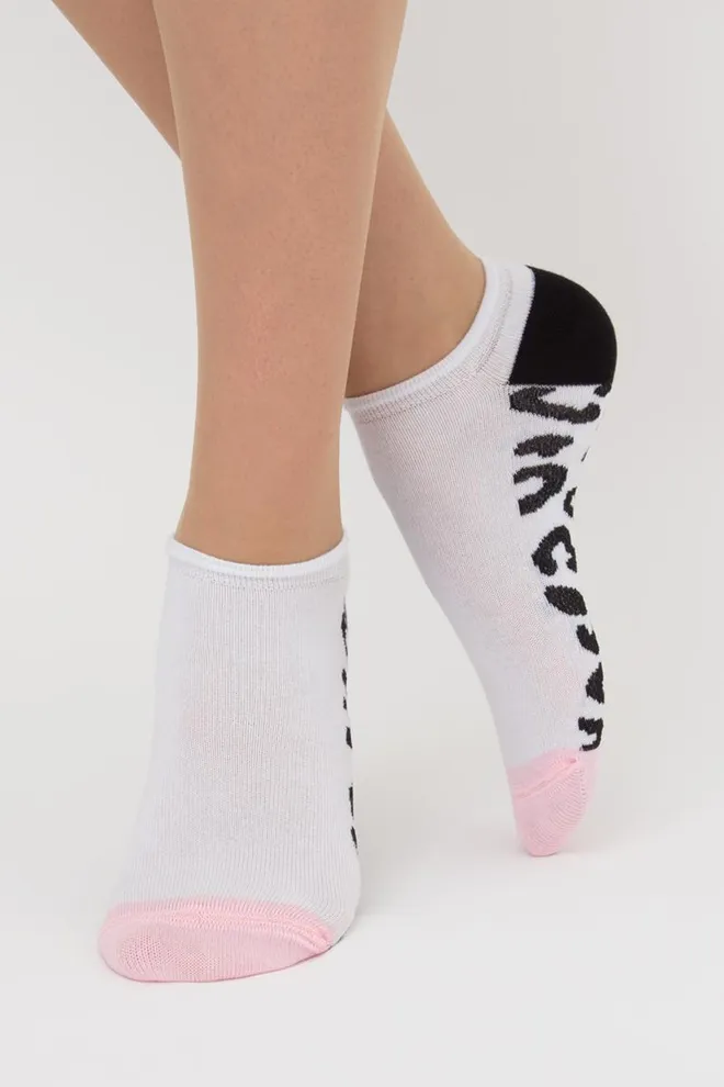 Набор цветных женских носков WS1 SET 5 Giulia 4 пар (white)