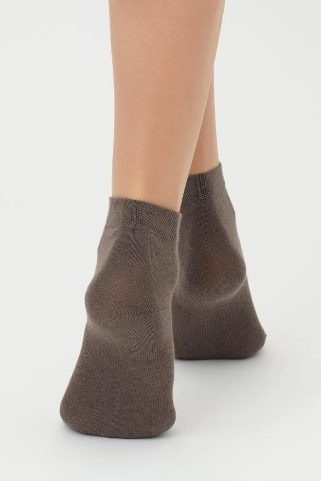 Носки женские низкие Ws2 classic Giulia 2 пары (haze/chantarel)