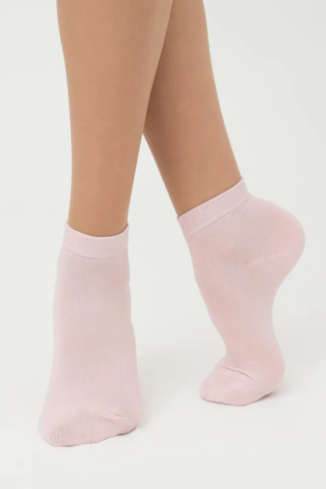 Носки женские низкие Ws2 classic Giulia 2 пары (moonlight/blushing bride)