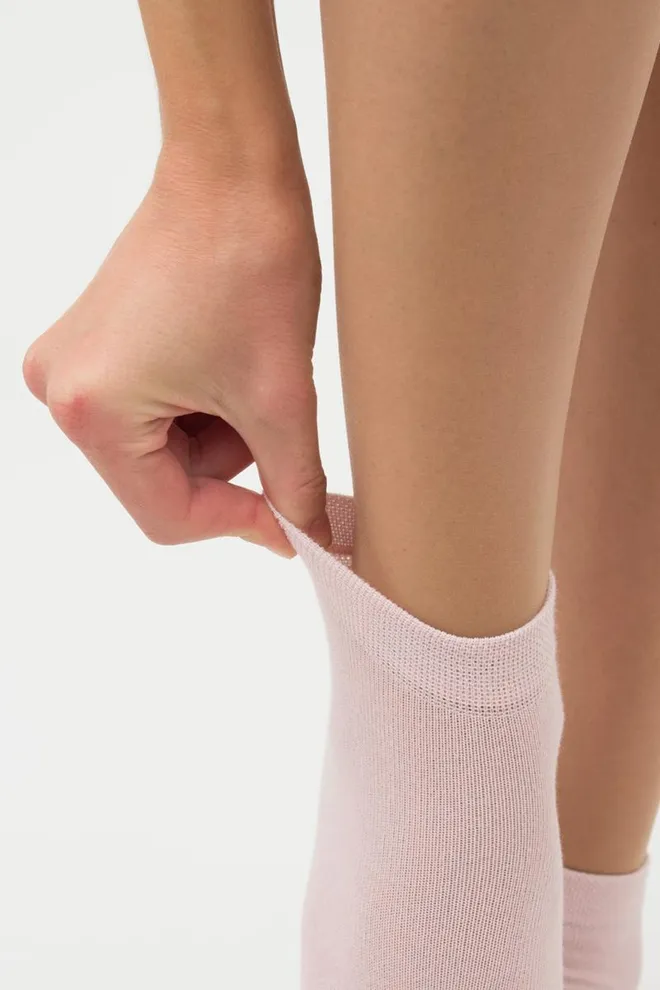 Носки женские низкие Ws2 classic Giulia 2 пары (moonlight/blushing bride)