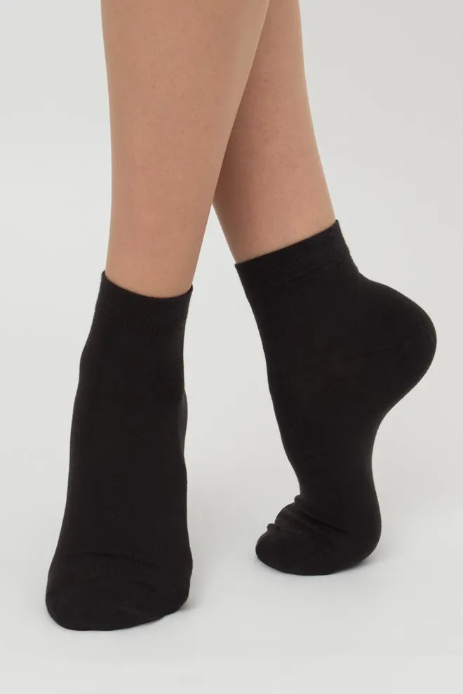 Носки женские низкие Ws2 classic Giulia 2 пары (haze/iron)