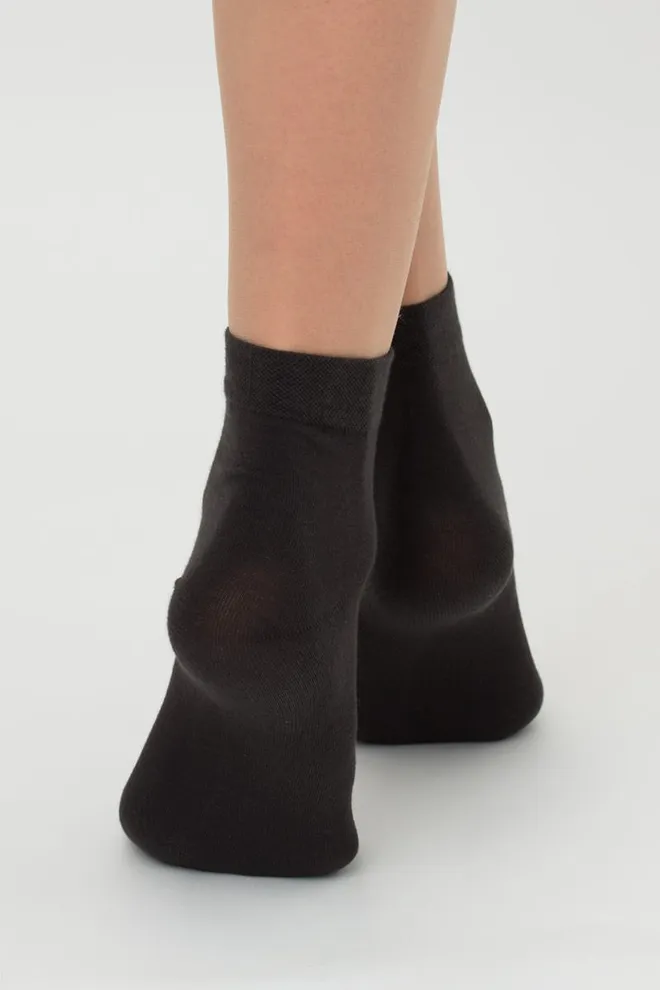 Носки женские низкие Ws2 classic Giulia 2 пары (haze/iron)