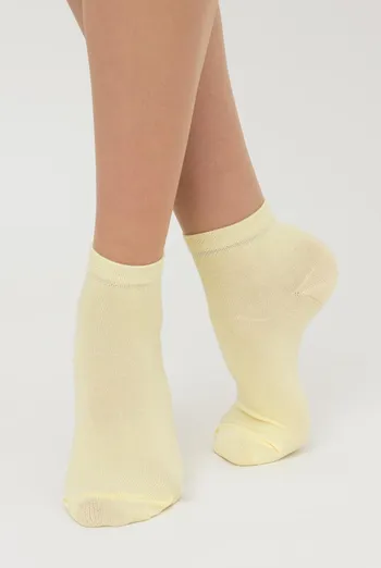 Носки женские Ws2 Classic Giulia (light yellow) Носки женские Ws2 Classic Giulia (light yellow)