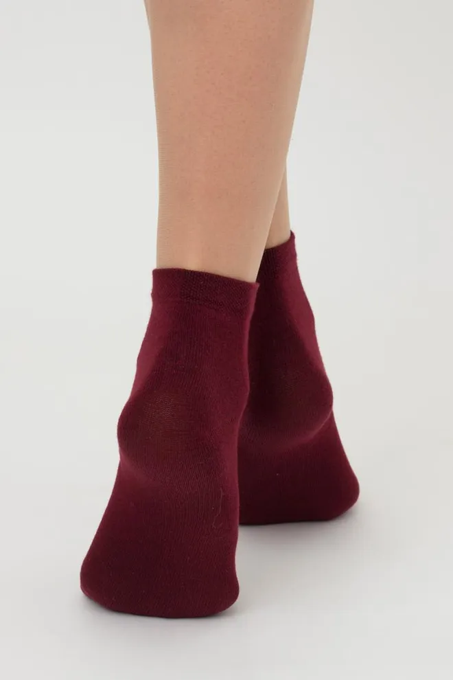 Носки женские Ws2 Classic Giulia (marsala), красный