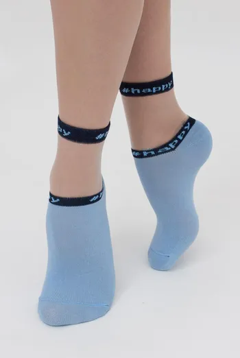 Шкарпетки жіночі класичні Ws2 cristal 039 Giulia (baby blue) Шкарпетки жіночі класичні Ws2 cristal 039 Giulia (baby blue)