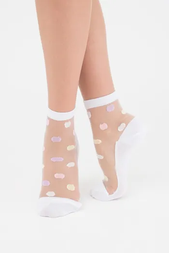 Носки женские классические Ws2 cristal 064 Giulia (pearl)