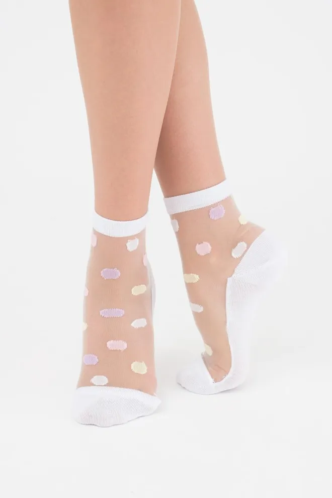 Носки женские классические Ws2 cristal 064 Giulia (pearl)