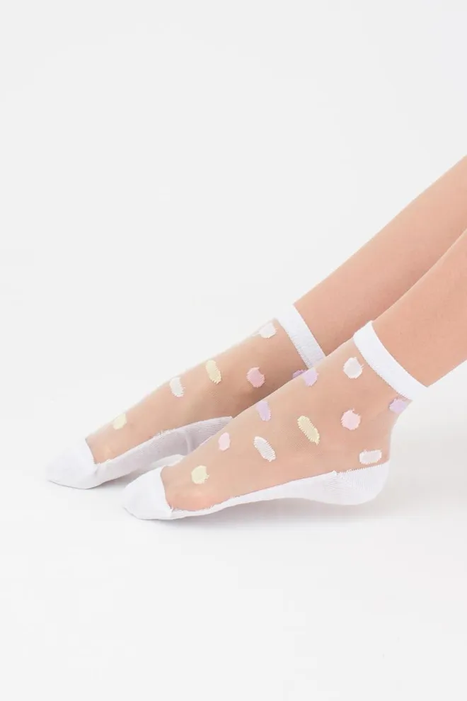 Носки женские классические Ws2 cristal 064 Giulia (pearl)