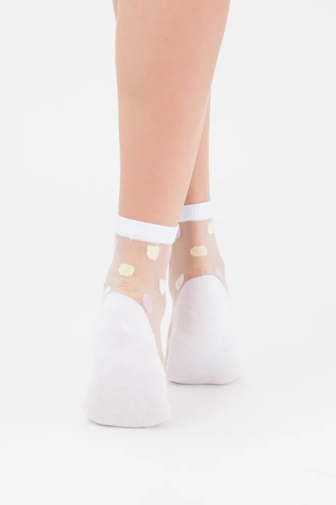 Носки женские классические Ws2 cristal 064 Giulia (pearl)
