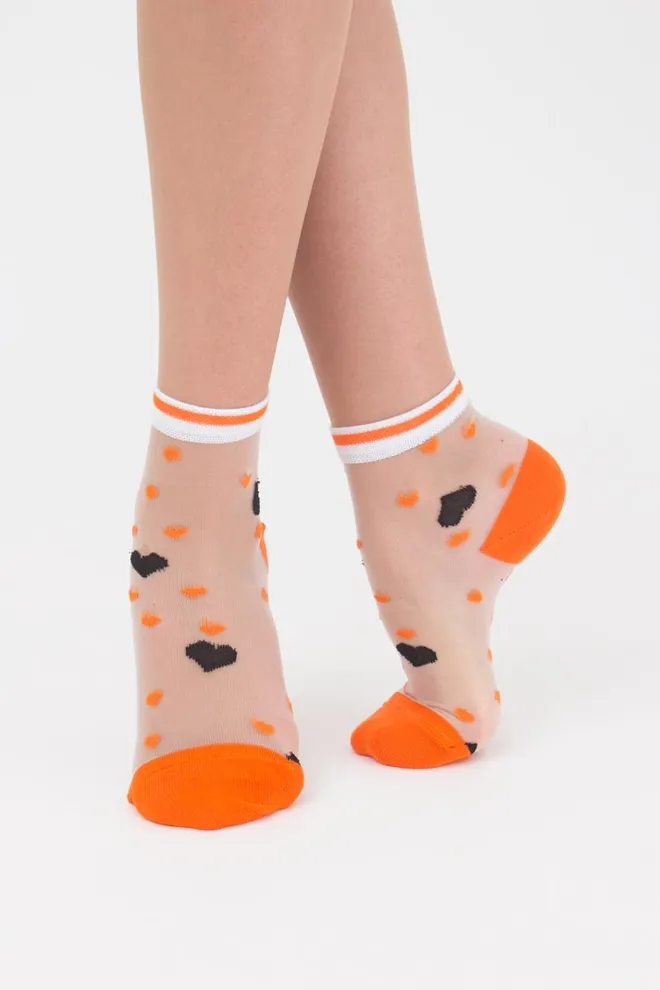 Носки женские классические Ws2 cristal 065 Giulia (orange)