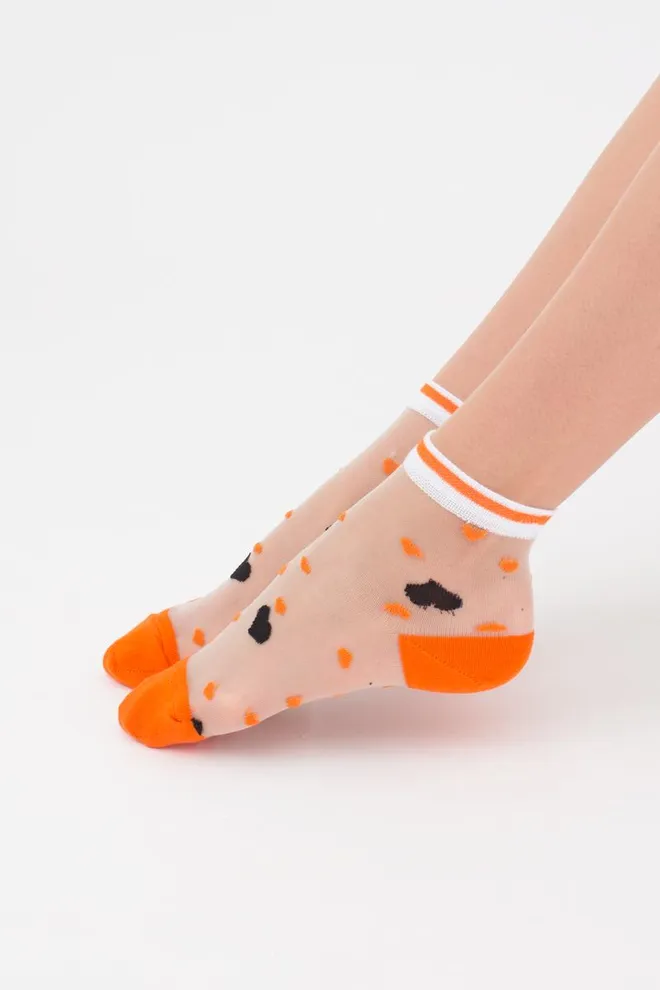 Носки женские классические Ws2 cristal 065 Giulia (orange)
