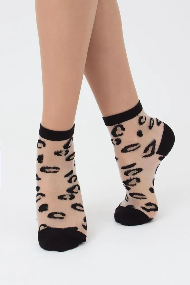 Носки женские классические Ws2 cristal 070 Giulia (nero)