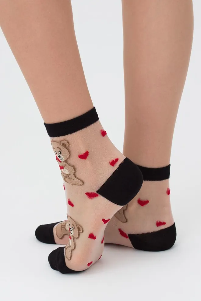 Носки женские классические Ws2 cristal 072 Giulia (nero), черный