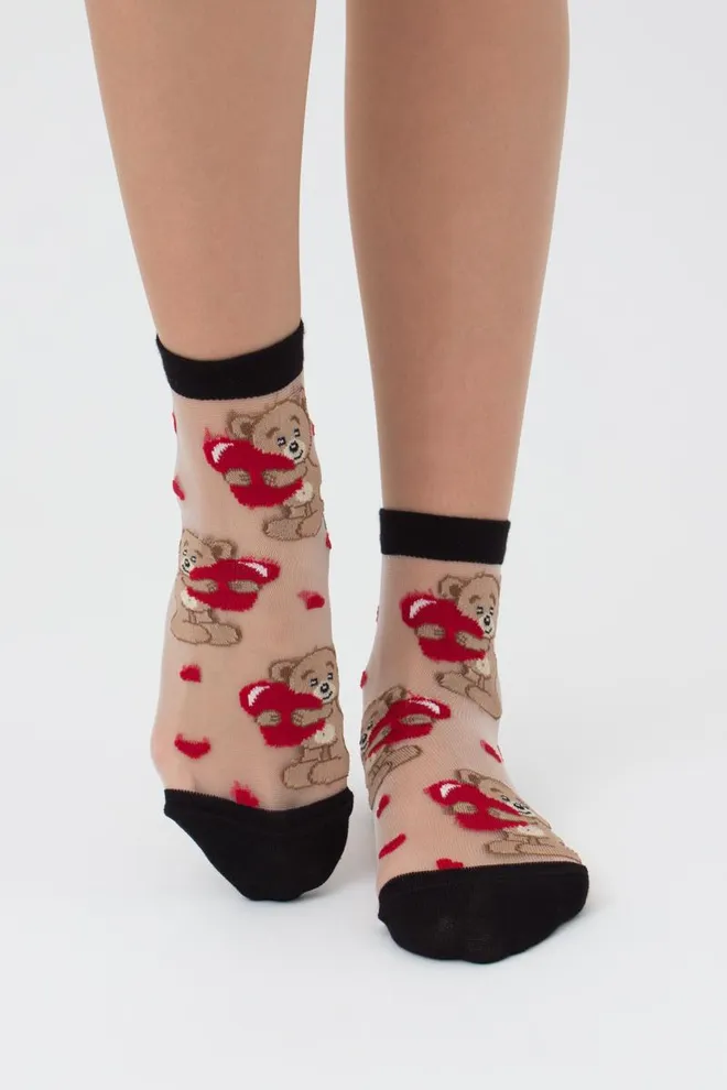 Носки женские классические Ws2 cristal 072 Giulia (nero), черный