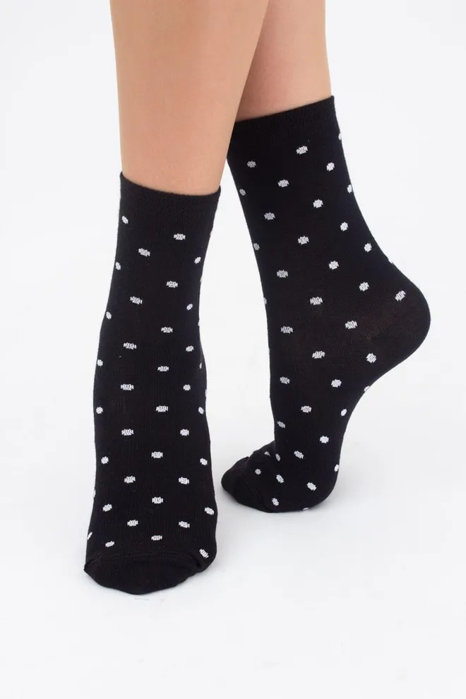 Шкарпетки жіночі класичні Ws3 classic + Ws basic 001 Giulia 2 пари (black)