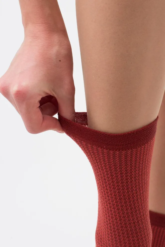 Шкарпетки жіночі класичні з принтом WS3 jaccard 003 Giulia (kowhide)