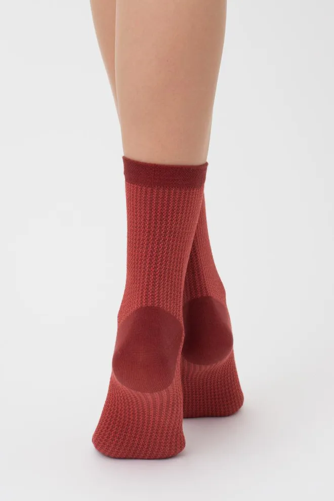 Шкарпетки жіночі класичні з принтом WS3 jaccard 003 Giulia (kowhide)