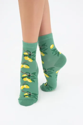 Шкарпетки жіночі класичні з фруктами WS3 soft berry 001 Giulia (technological green) Шкарпетки жіночі класичні з фруктами WS3 soft berry 001 Giulia (technological green)