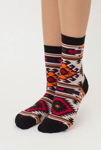 Шкарпетки жіночі класичні з орнаментом Ws3 Soft Ukr 006 Giulia (moonlight) Шкарпетки жіночі класичні з орнаментом Ws3 Soft Ukr 006 Giulia (moonlight)