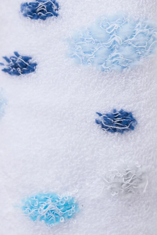 Носки женские теплые с рисунком Ws3 Terry 2301 Giulia (white)