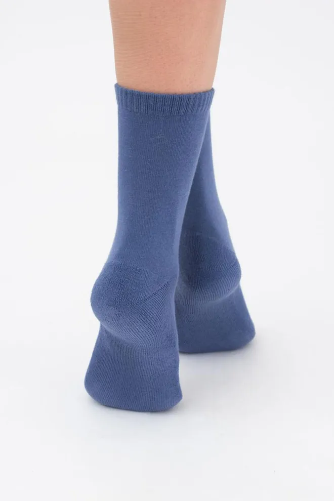 Носки женские теплые Ws3 terry classic 003 Giulia (jeans)