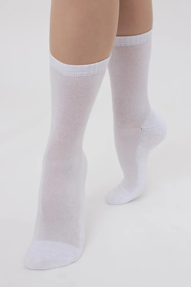 Носки женские теплые Ws3 terry classic 003 Giulia (white)