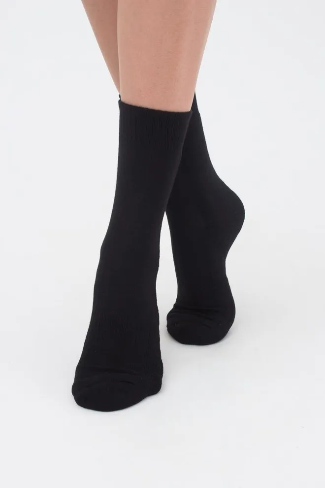 Носки женские спортивные Ws3 terry sport 006 Giulia (black)