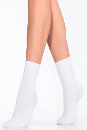 Шкарпетки жіночі класичні WSL color Giulia (bianco)