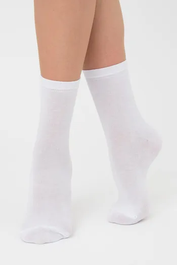 Носки женские классические WSL color Giulia (white)