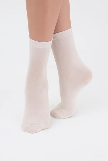 Шкарпетки жіночі класичні WSL color Giulia (panna)
