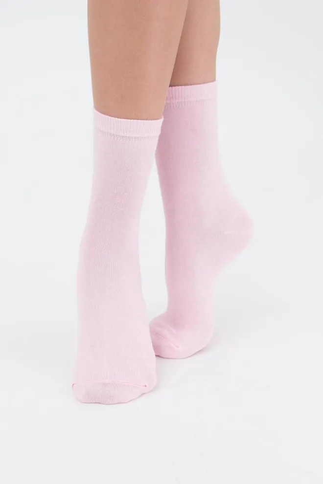 Носки женские классические WSL color Giulia (pearl), розовый